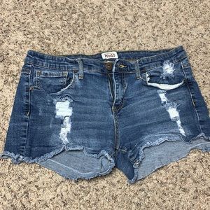 Jean shorts